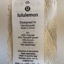 Lululemon Poncho Shawl 