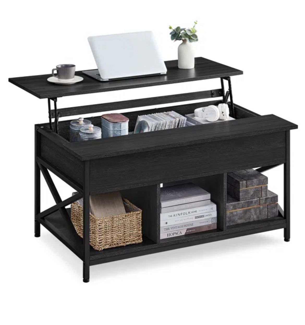 Carnagall Lift Top Coffee Table In with Storage (Still In The Box)