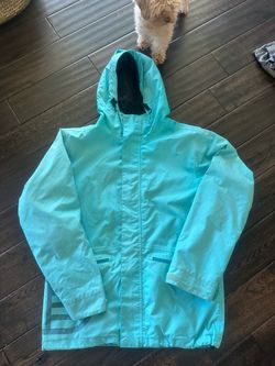 Men’s Airblaster Snowboard Ski Jacket Aqua Blue