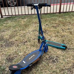 Electric scooter and regular scooter