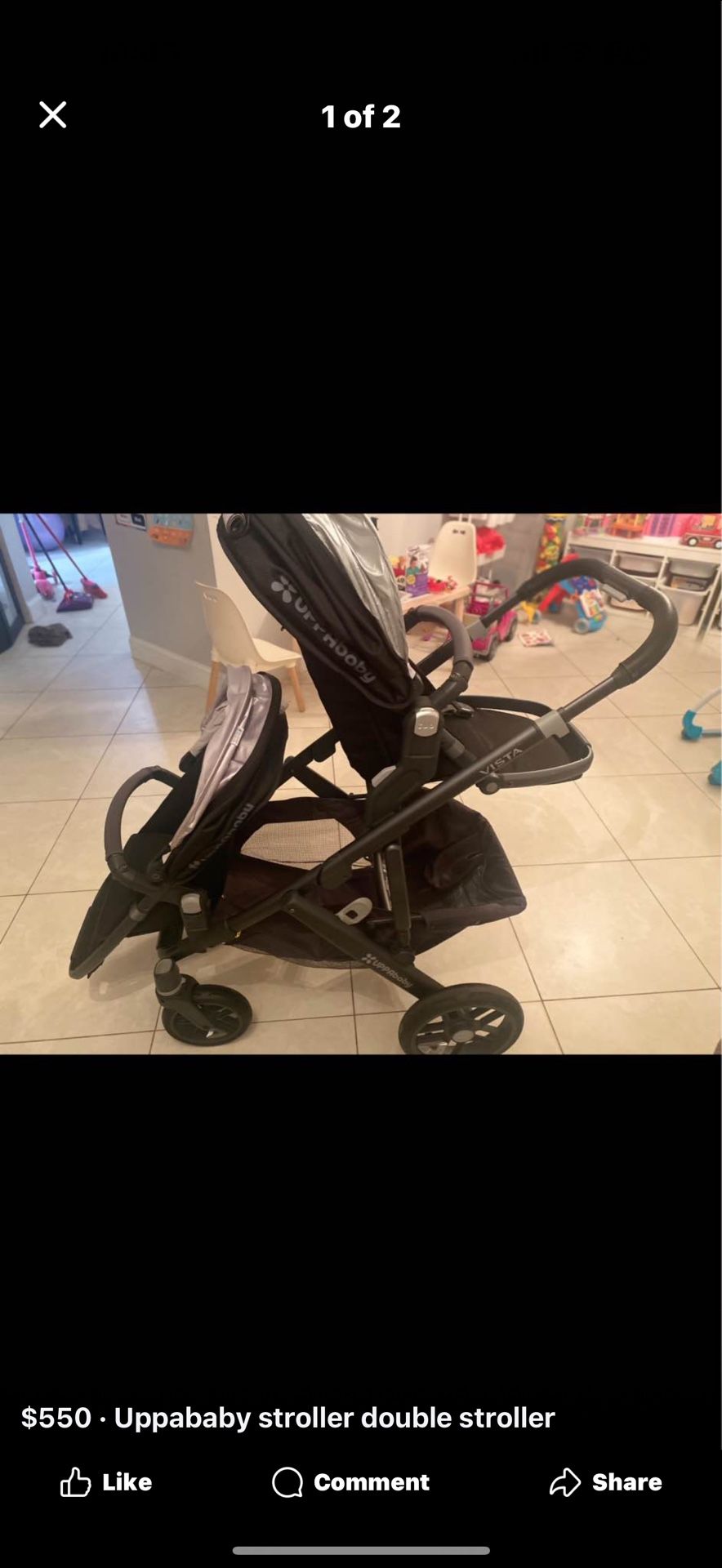Uppababy Doble Stroller