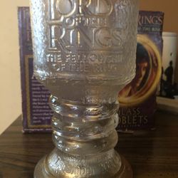 Lord Of The Rings Lighted Glass Cup