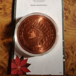 5oz COPPER ROUND