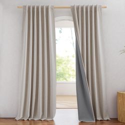 Curtains blackout 90” long