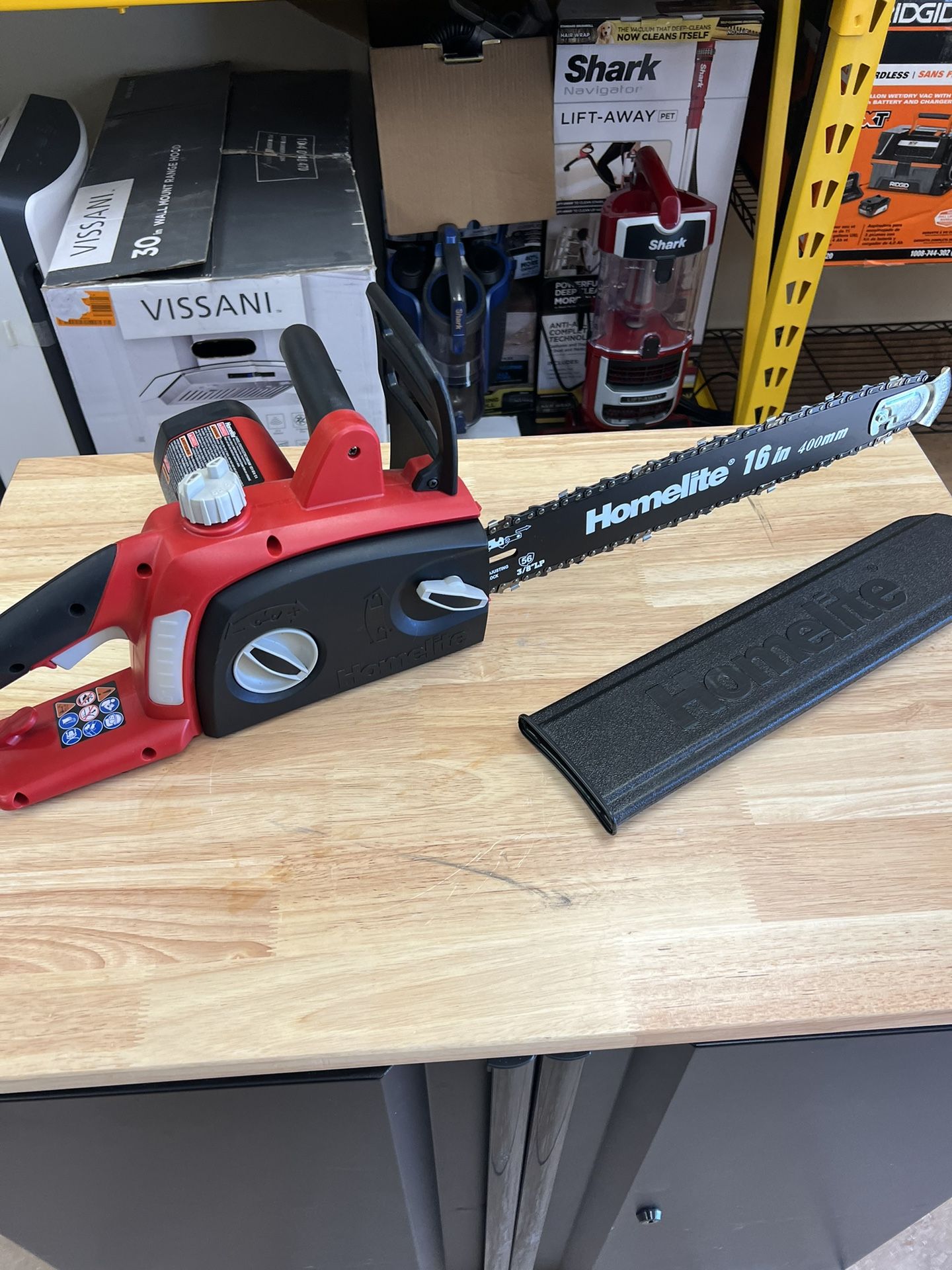 New Homelite 16 in. 12 Amp Electric Chainsaw