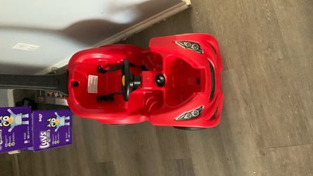 Red Kids Ride-On Push Car Toy