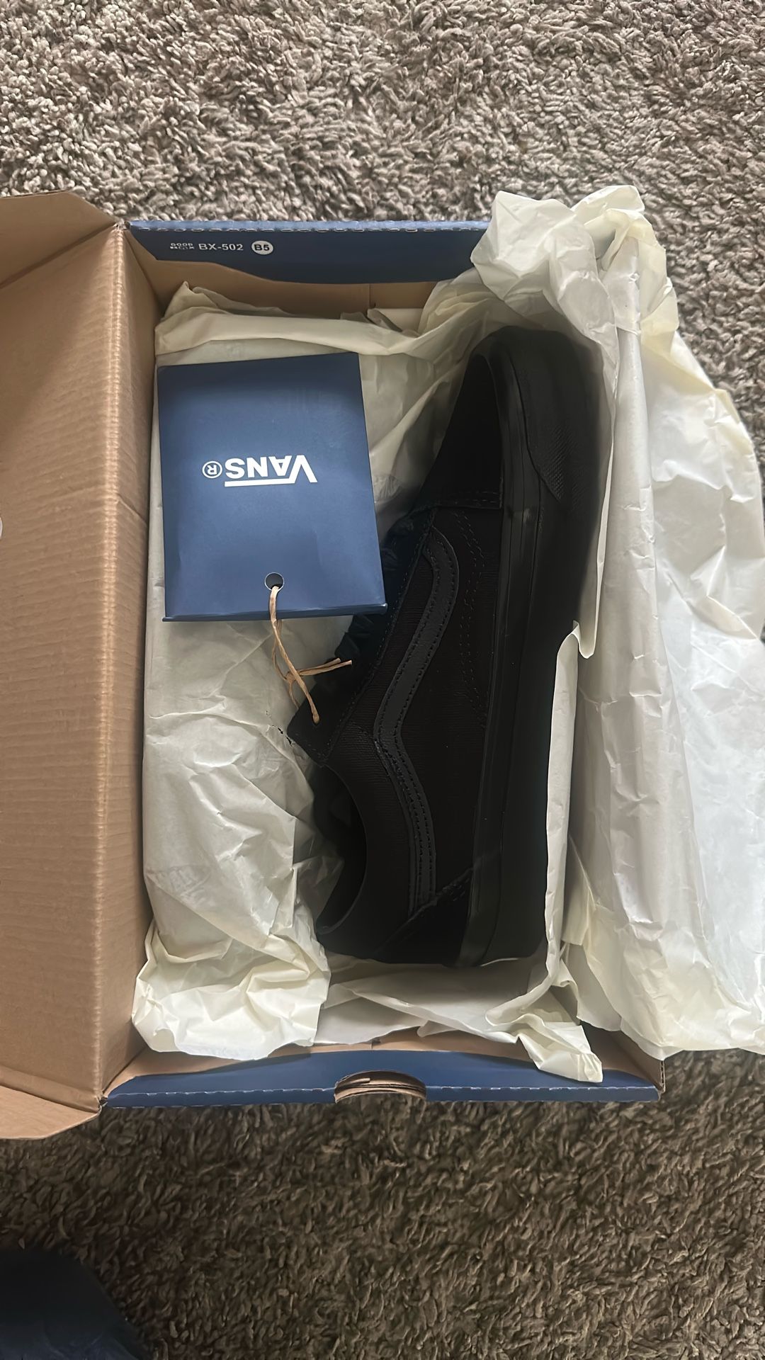 Black Vans