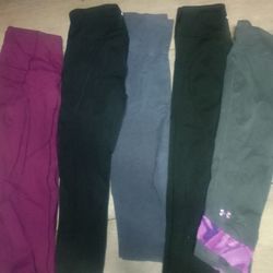 Women's Size S/M Yoga Pants Bundle (Victoria Secret,Under Armour And More)
