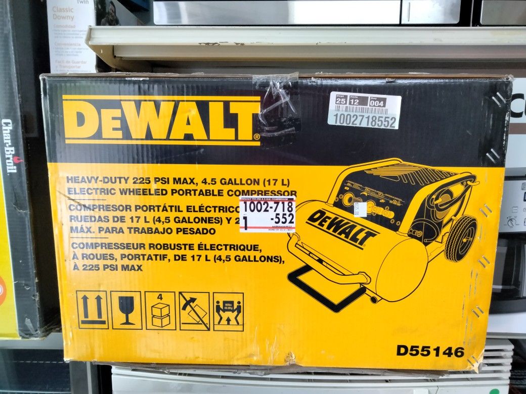 Brand New DeWalt D55146 Heavy Duty Compressor