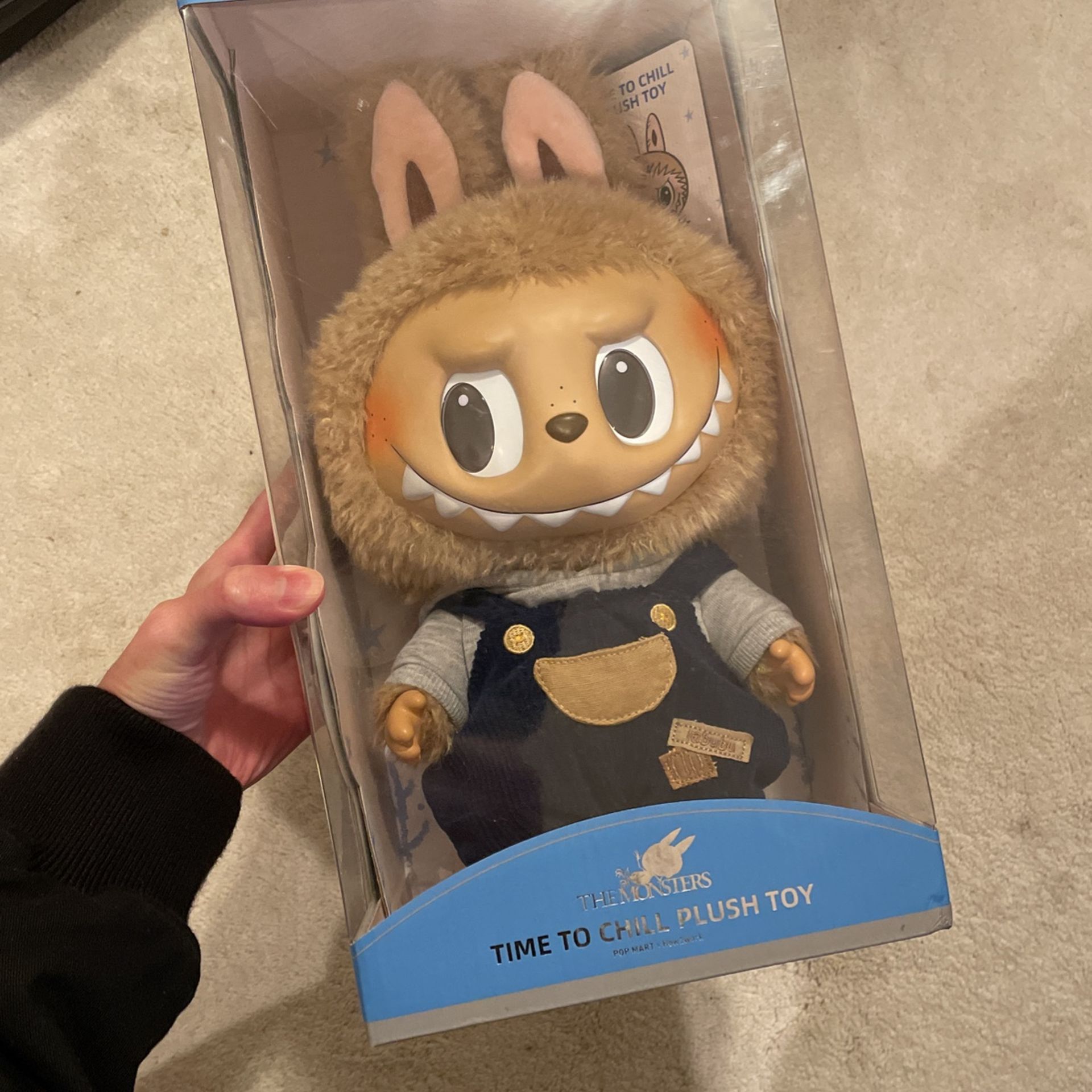 Pop Mart LABUBU Time to Chill Vinyl Plush Doll