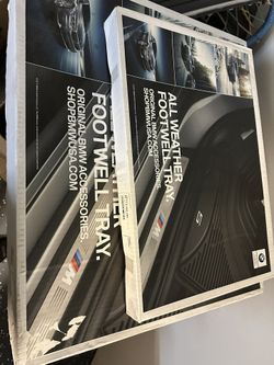 BMW 5 Series All Wather Footwell Tray $80