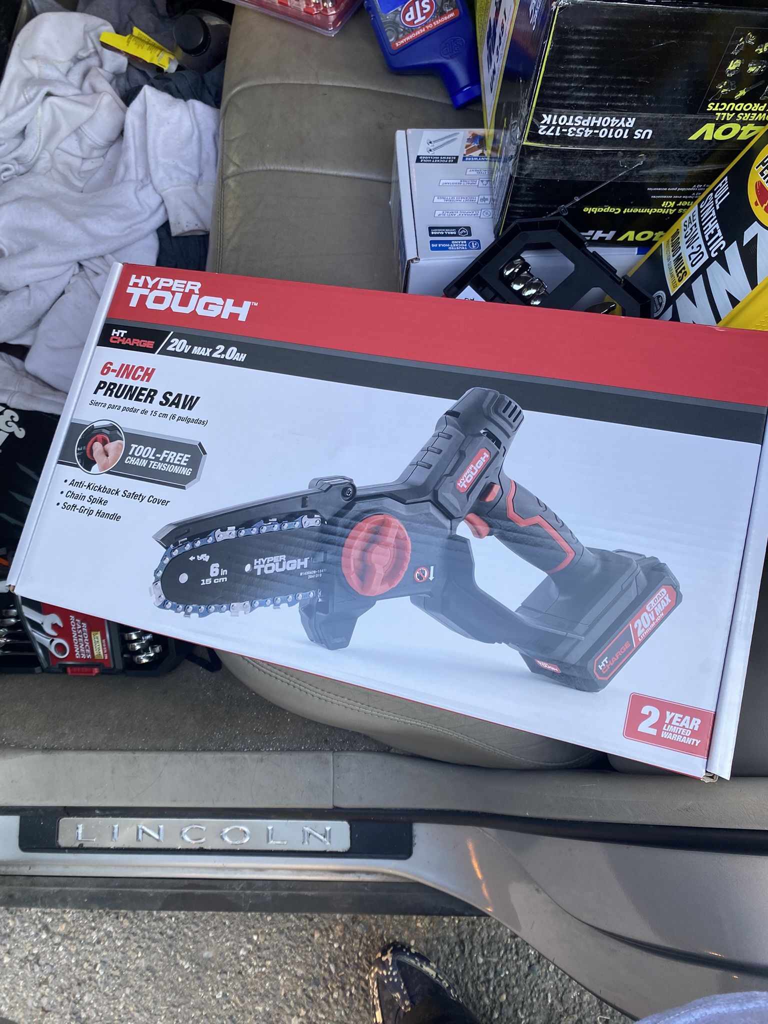 Hyper Tough 6inch Pruner Saw 20v