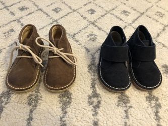 Kids leather boots size 6-6.5 (22)
