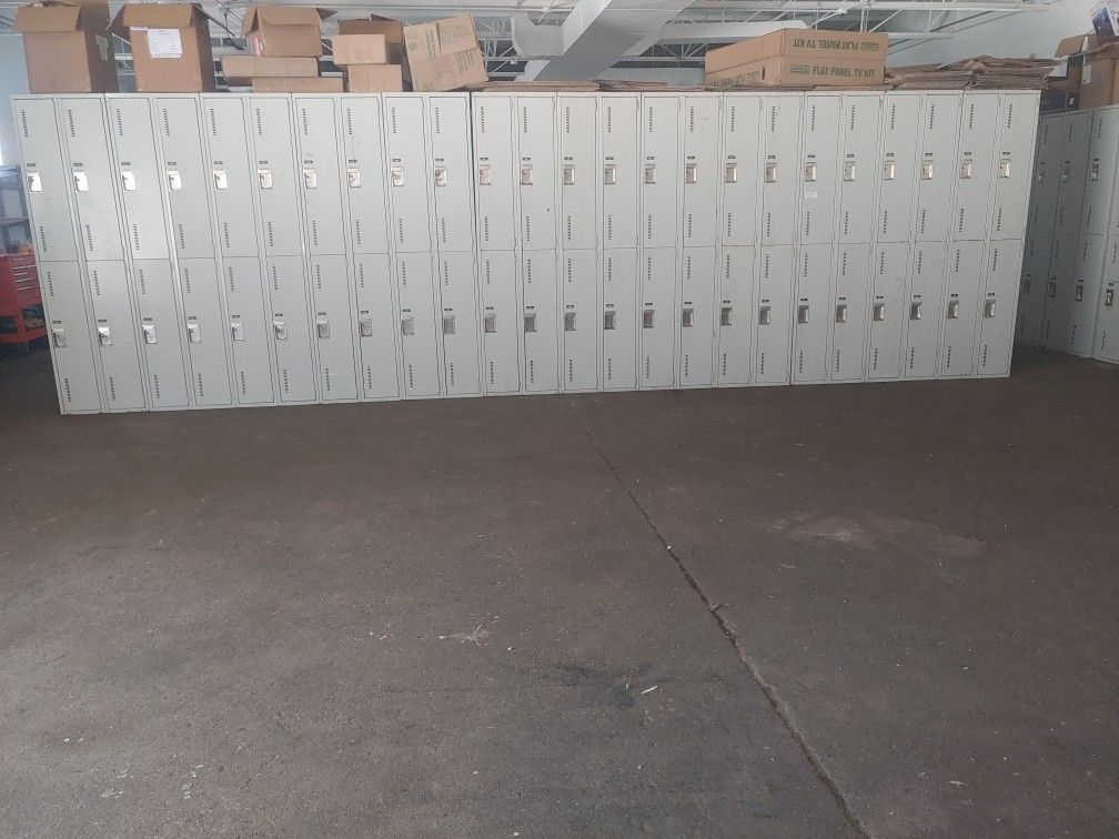 90+ Vintage Storage Lockers 24x33x87 And 14x33x87