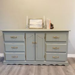 Vintage Solid Wood Dresser