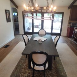 Dining Room Table -  6 Chairs - Persian Rug FOR SALE