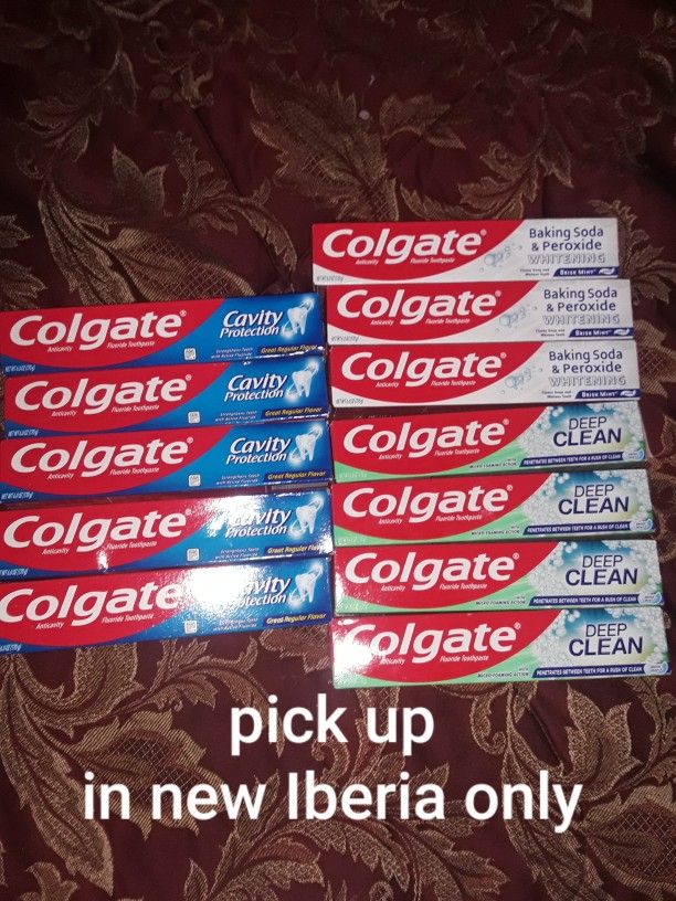 12 Boxes Colgate Toothpaste 