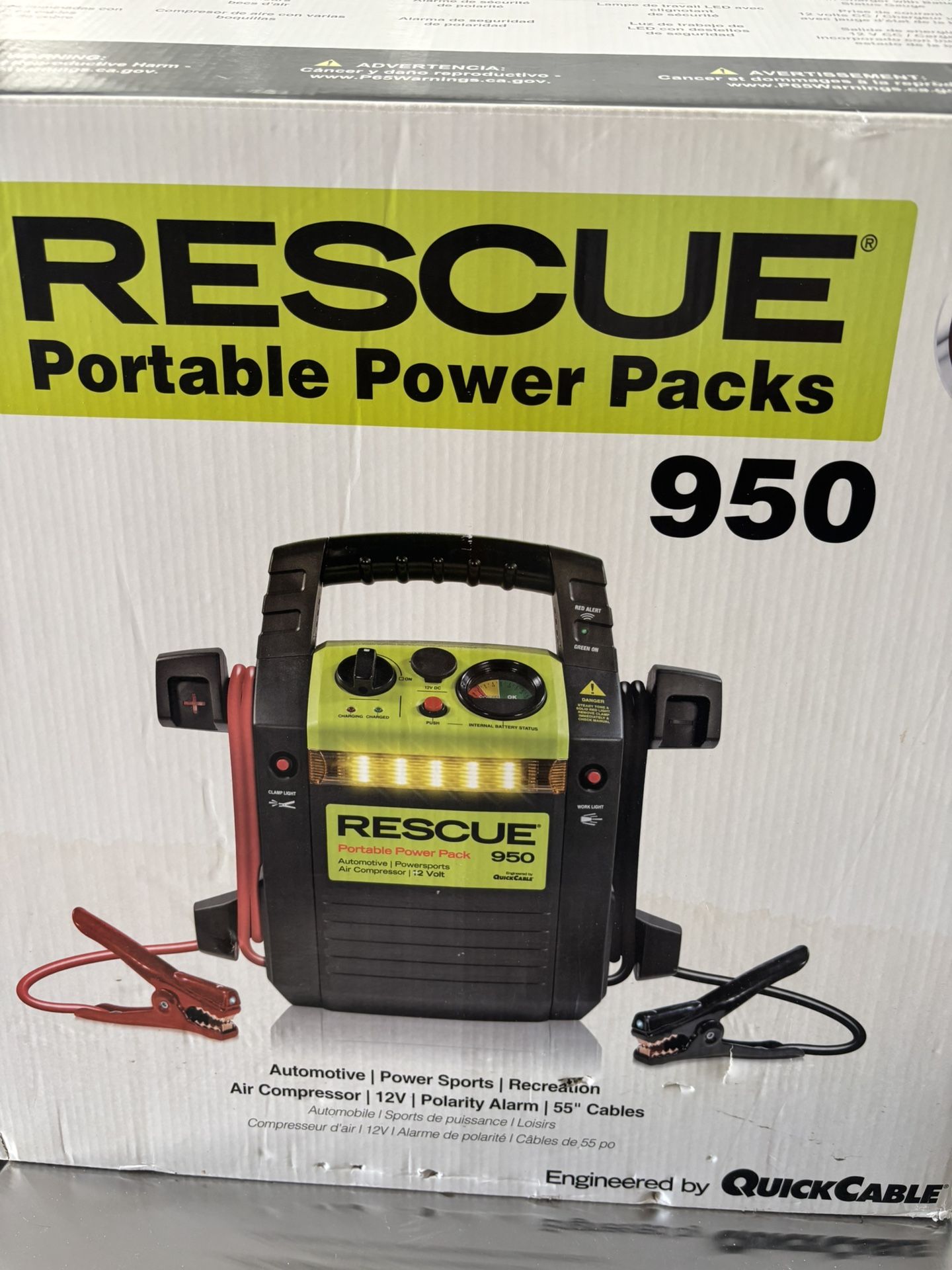 QUICKCABLE Rescue Pack 950 Booster Pack