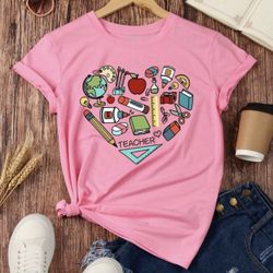 Brand New Pink Teacher Soft Tshirt