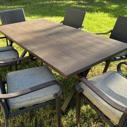 Outdoor Table And Chairs