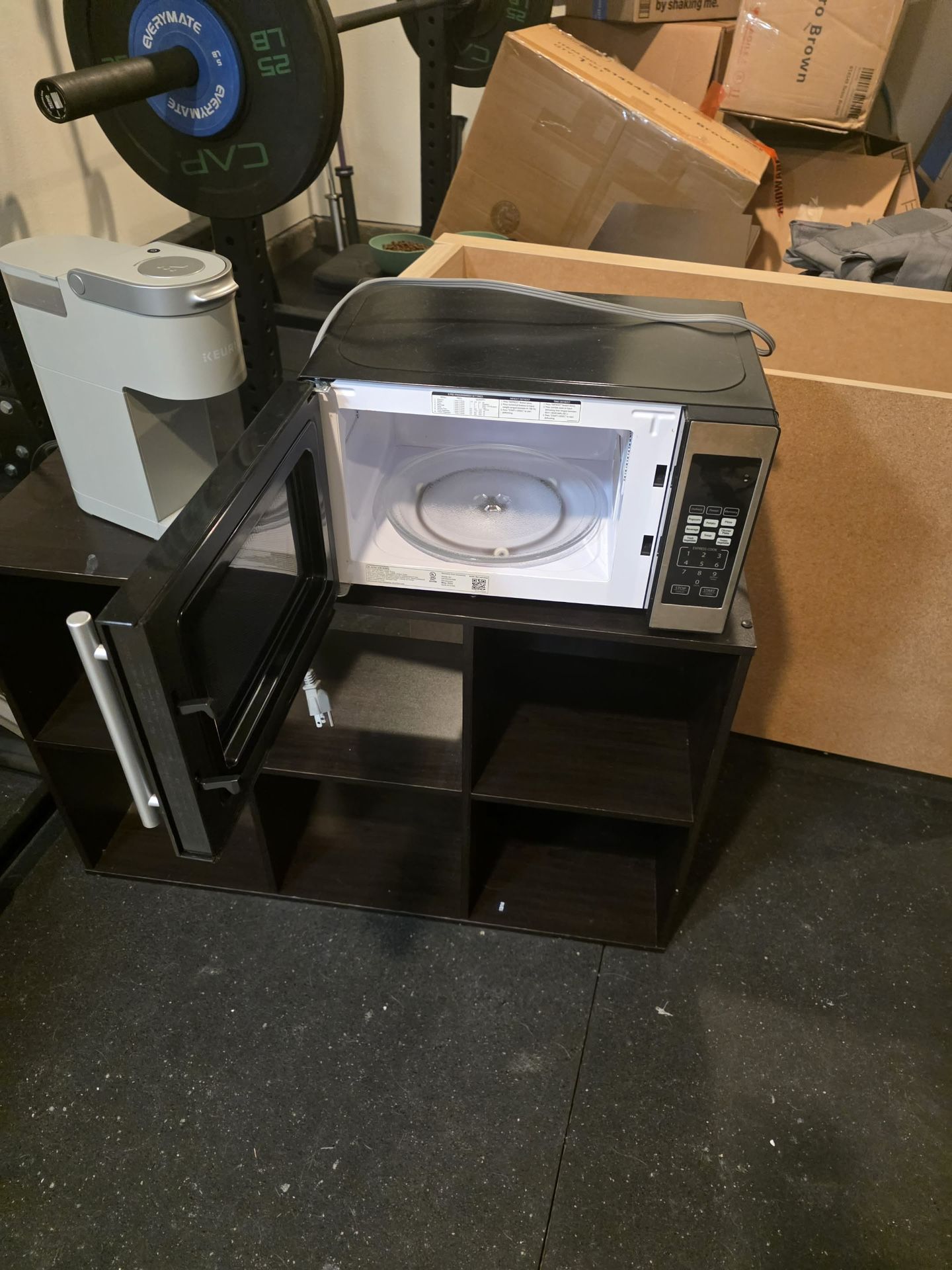 Keurig Mini + Black Microwave (Bundle or Separate)