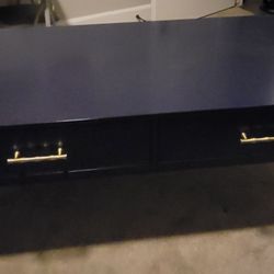Blue Coffee Table