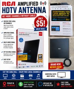 📺 RCA Indoor HDTV Antenna