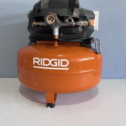 RIDGID 6 Gal. Portable Electric Pancake Air Compressor