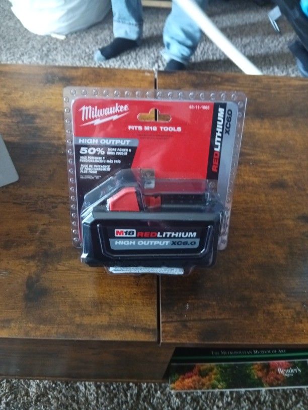 Milwaukee M18 XC6.0 Battery