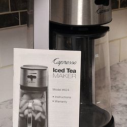 CAPRESSO ICED TEA MAKER MODEL 624 - EXCELLENT CONDITION - COMPLETE SET