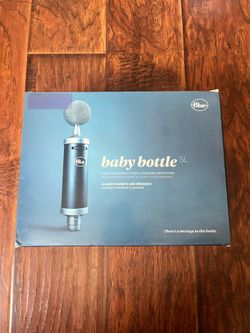 Blue Mic Baby Bottle