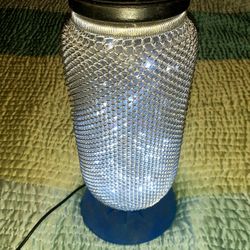 Vintage Mental Mesh Seltzer LED Night Light