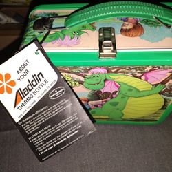 VERY RARE...Brand New Vintage 1977 Pete's Dragon Metal Lunchbox With Thermos 