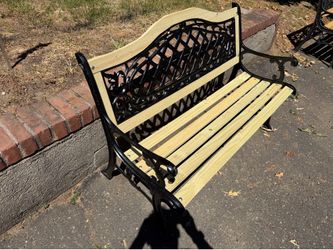 Outdoor bench