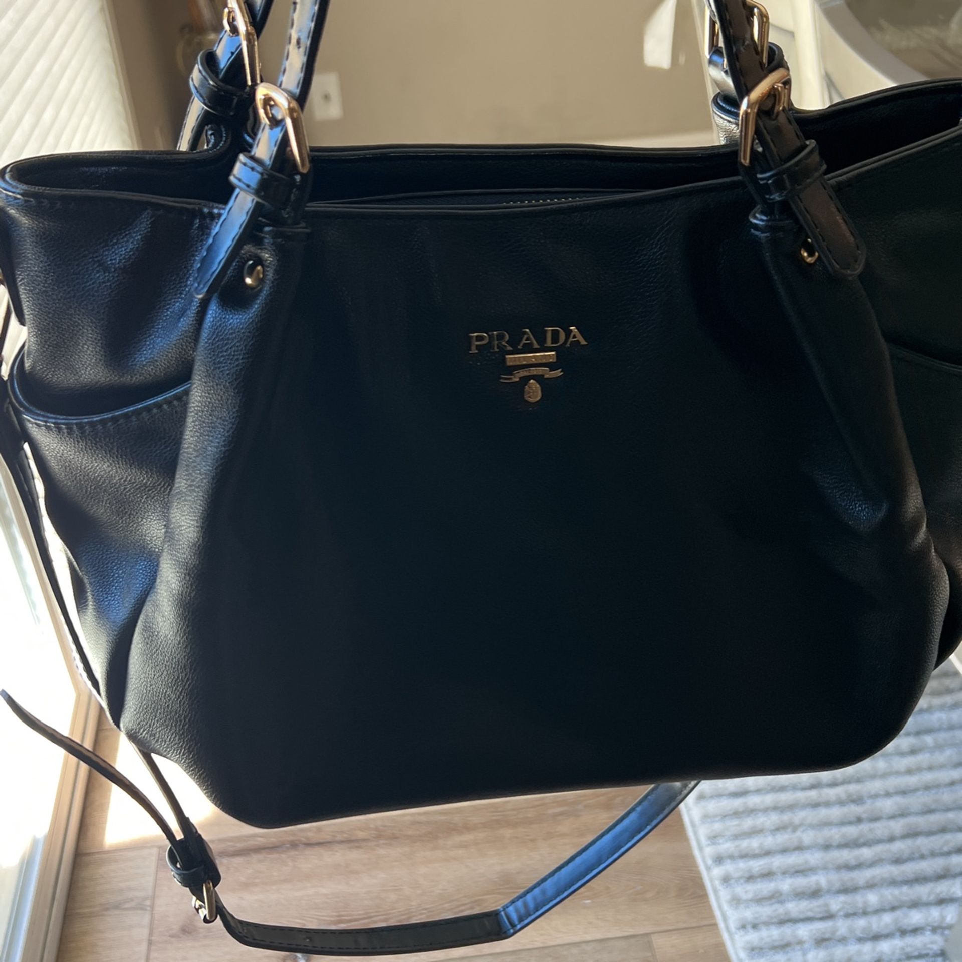 Genuine Leather Prada Hand Bag