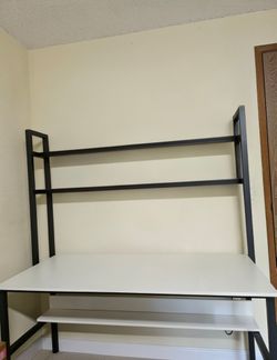 White Computer Desk - FREE