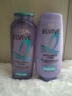 L'Oreal Elvive Hyaluson Pure Shampoo and Conditioner