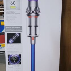 Dyson V11 Cordless Stick Vaccum, Large, Nickel/Blue