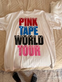 Pink Tape World Tour Graphic T-Shirt - Lil Uzi Tour