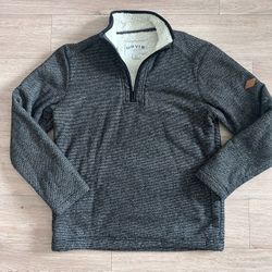 ORVIS Men’s Quarter Zip Fleece Lining