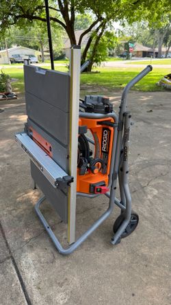 15 Amp 10 in. Portable Corded Pro Jobsite Table Saw with Stand