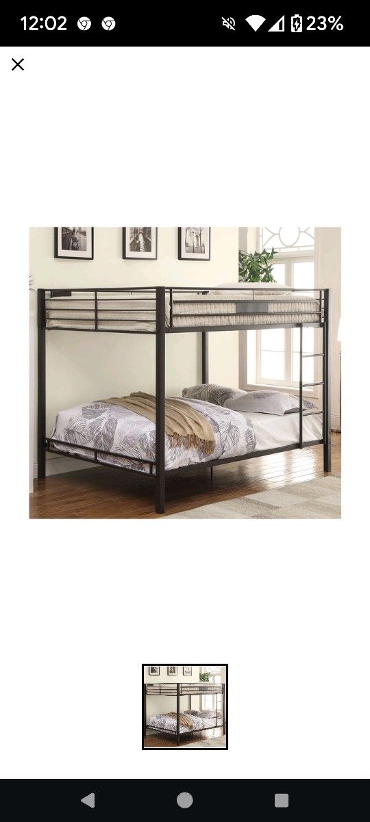 Double Queen Bunk Bed.