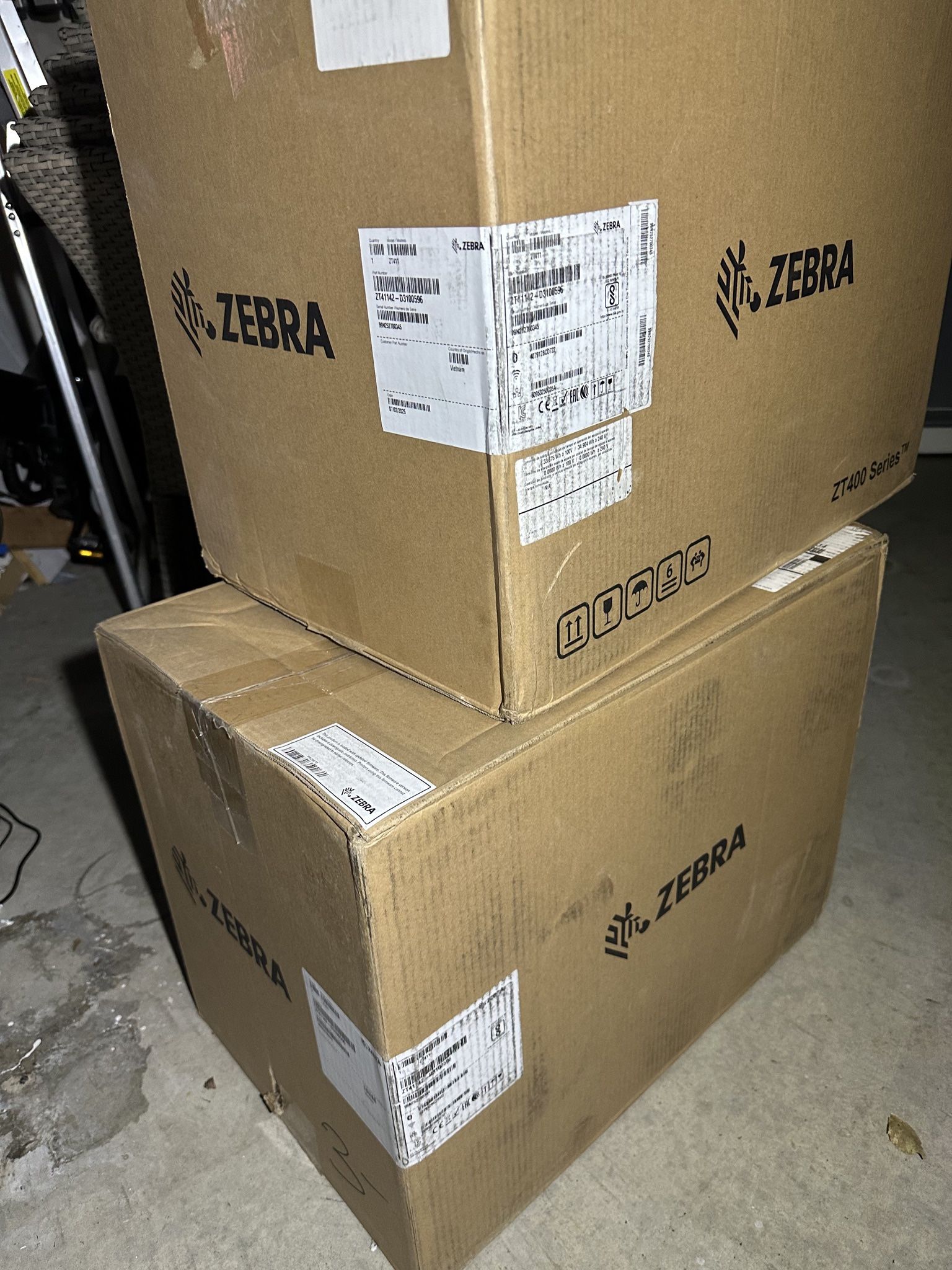 NEW Zebra ZT411 Industrial Label Printer ZT41142-T010000Z | Retail $2,272