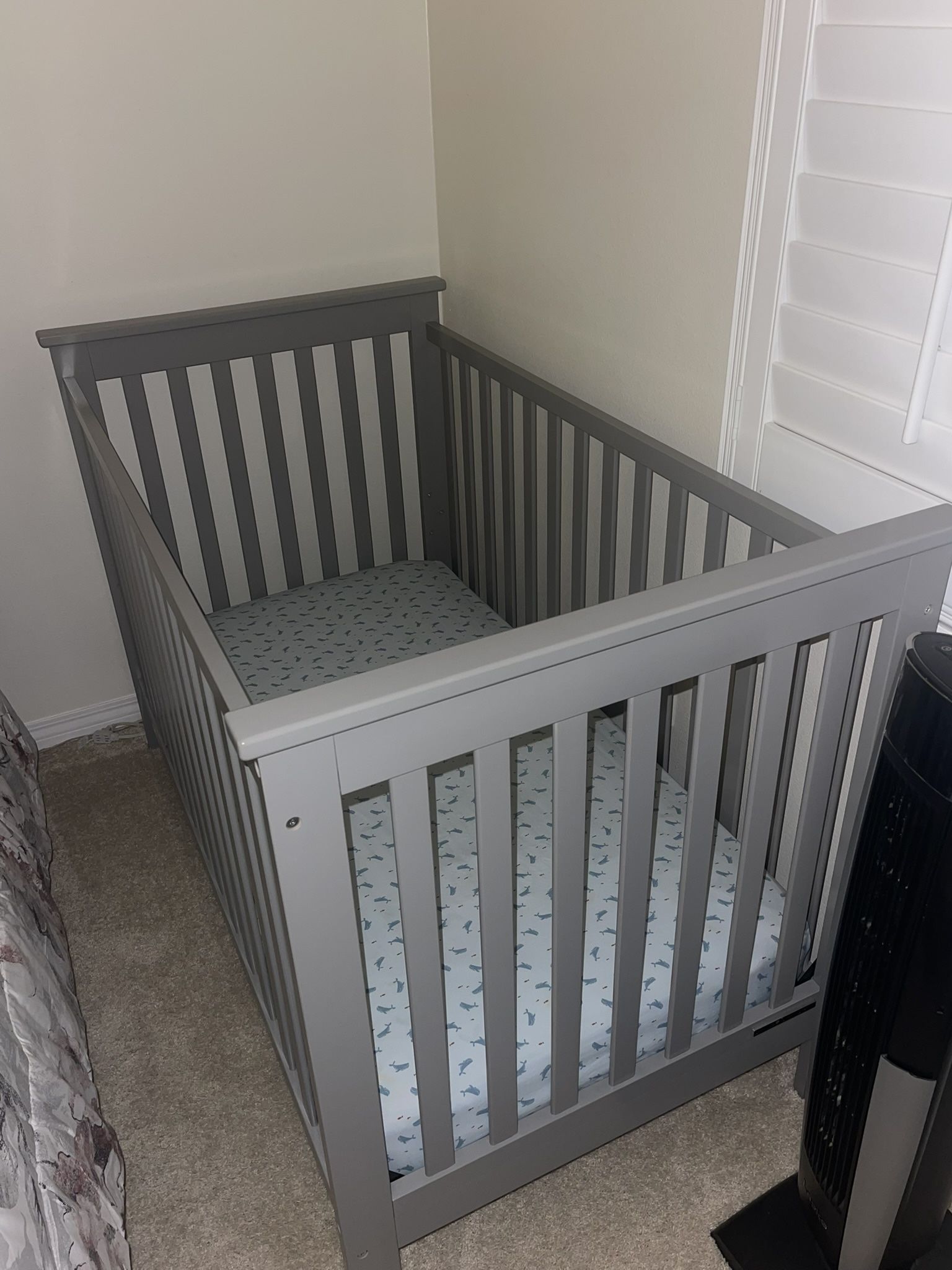 Delta Baby Crib Gray Or white