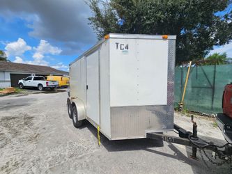 Trailer 6x14 "2022" one owner, pulls Great, no Leaks 6ft height interior clean documentation in hand ✋️ READ DESCRIPTION FIRST, LEA PRIMERO.