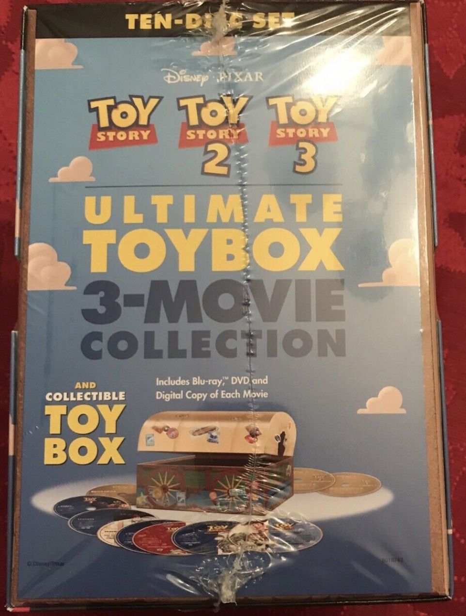 Toy Story ultimate toy box collection 1, 2, 3 (blu-ray/dvd combo + digital copy)