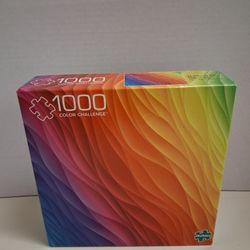 1000 piece rainbow palette puzzle