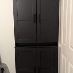 Two Storage cabinet with doors