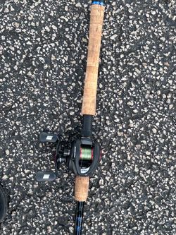 Ugly stick and bait caster black max