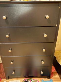 Full size bed frame 2 drawers